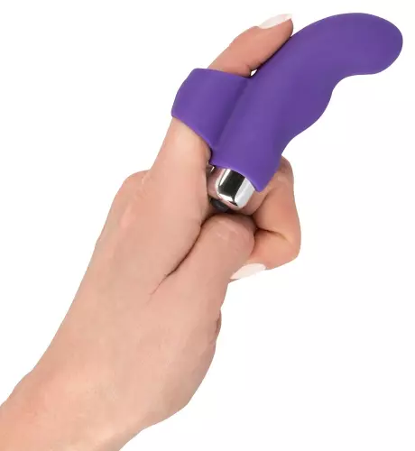Vibrationsfinger Sweet Smile Violett – 4/6