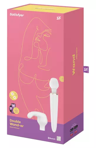Double Wand-er Satisfyer 33cm Wit – 2/10