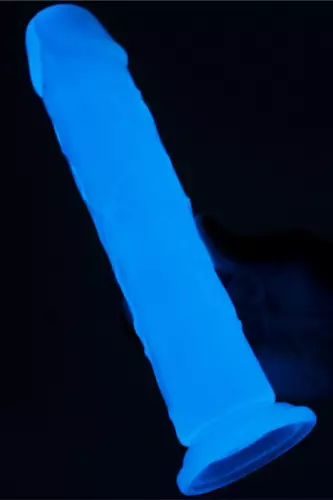 Phosphoreszierender Dildo Lumino 19 x 4cm – 4/5
