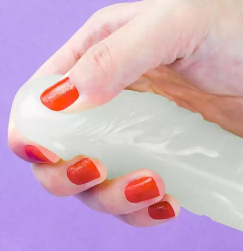 Doppeldildo phosphoreszierend Lumino 37 x 3.5cm – 5/5