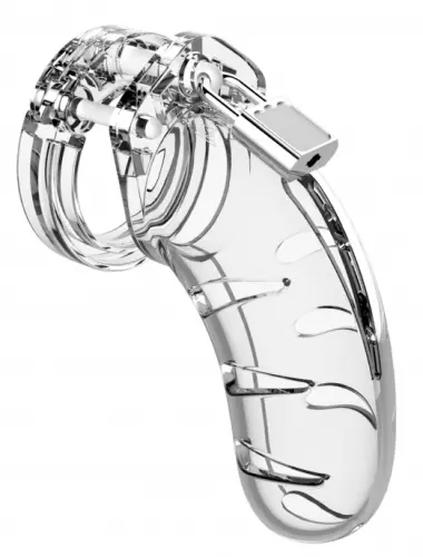 Keuschheitskäfig ManCage Modell 03 11.5 x 3.5cm Transparent – 1/4