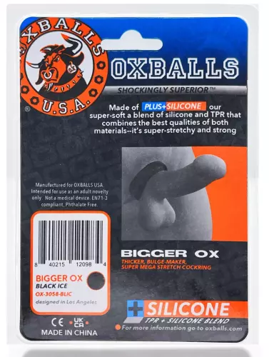 Bigger Ox Silikoncocktring Schwarz – 7/7