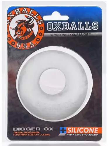 Bigger Ox Silikoncocktring Transparent – 2/5
