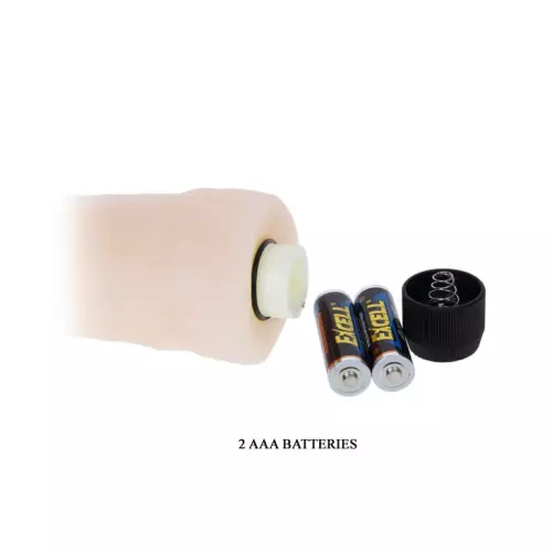 Soft Vibe Vibrating Dildo 21 x 5.6cm Flesh – 8/9