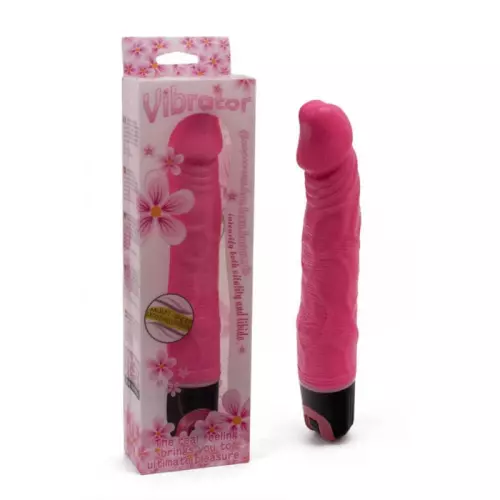 Multi Vibrating Dildo 17 x 3.5cm Pink – 2/3
