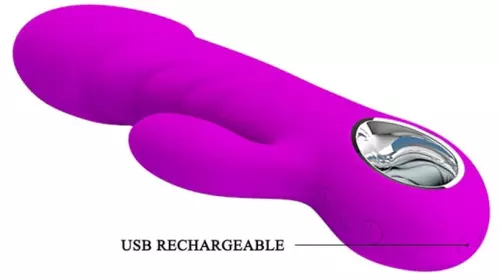Vibrator Rabbit Ansel Pretty Love 16 x 3.4cm – 4/6