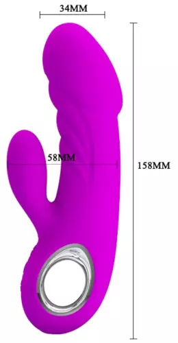 Vibrator Rabbit Ansel Pretty Love 16 x 3.4cm – 6/6