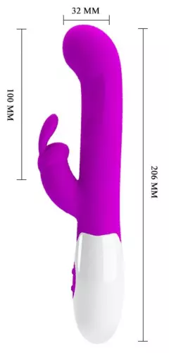Vibrator Rabbit Centaur Pretty Love 20cm – 5/5