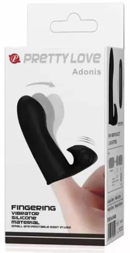 Vibierender Finger Adonis Pretty Love Schwarz – 2/6