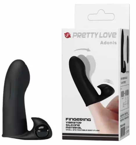 Vibierender Finger Adonis Pretty Love Schwarz – 6/6