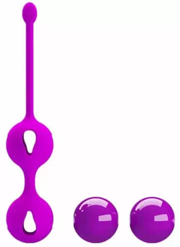 Geisha balletjes Tighten Up II Pretty Love 8.5 x 3.2cm Violet – 3/5
