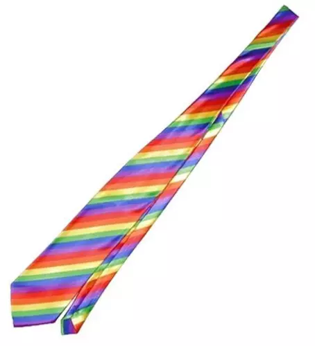 Krawatte Rainbow mit Gummiband 35cm – 2/2