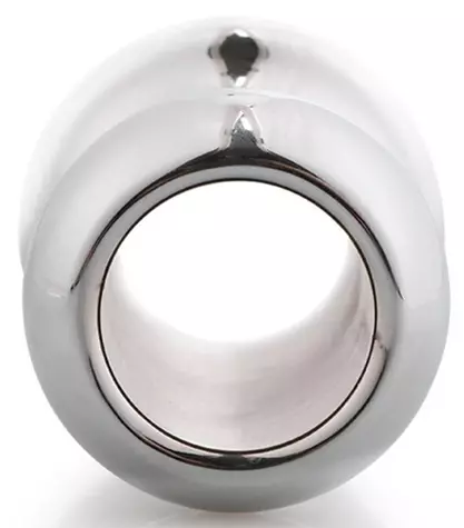 Metall-Tunnel-Plug Butt Open M 5 x 4cm – 5/8