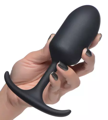 Buttplug aus Silikon Hitters L 14 x 4,5cm - Gewicht 250gr – 14/17