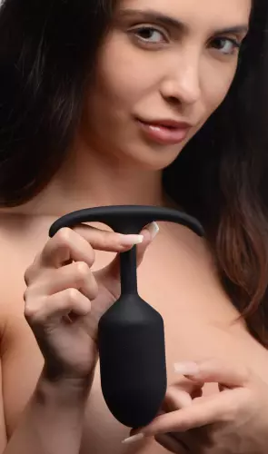 Buttplug aus Silikon Hitters L 14 x 4,5cm - Gewicht 250gr – 16/17
