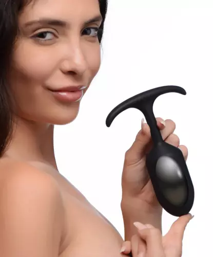Buttplug aus Silikon Hitters L 14 x 4,5cm - Gewicht 250gr – 17/17