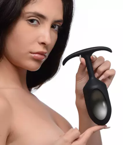 Buttplug aus Silikon Hitters XL 16 x 5cm - Gewicht 368gr – 12/12
