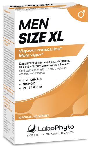 Erection Stimulant Men Size XL 60 capsules