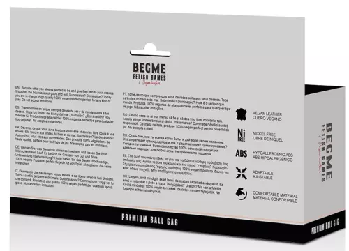 Kugel-Knebel Begme Schwarz – 5/5