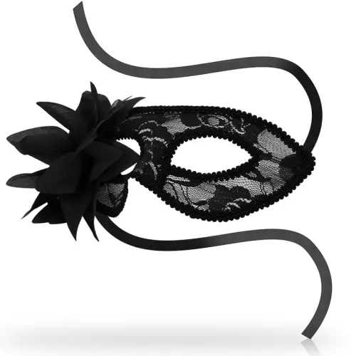 Maske OHMAMA Spitze und schwarze Blume – 2/2