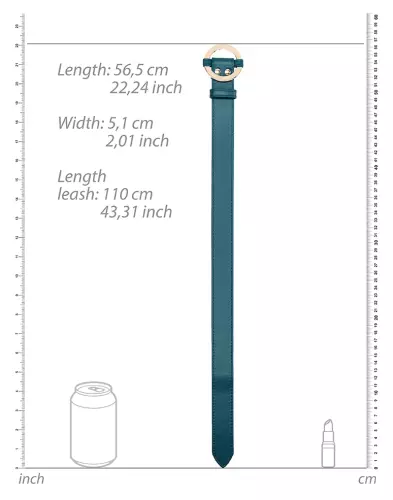 Halsband-Leine Halo Col Blau – 4/6