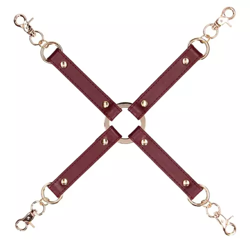 Hogtie für Handschellen Connector Rot – 1/4