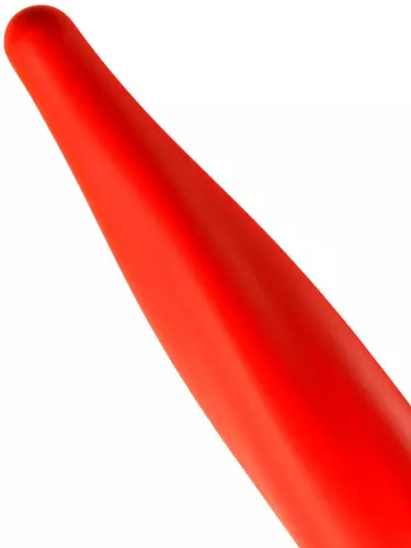 Langer Dildo Stretch Worm N3 - 48 x 3.7cm Rot – 3/5