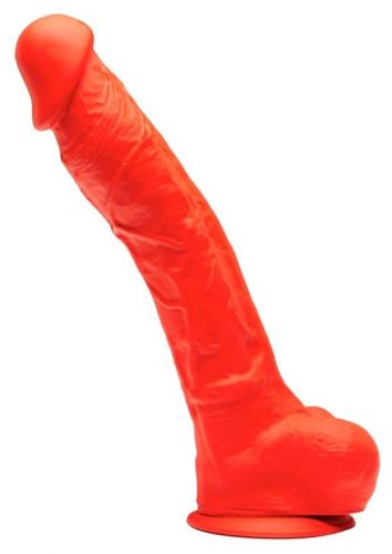 Silikon-Dildo STRETCH N5 - 24 x 6cm Rot
