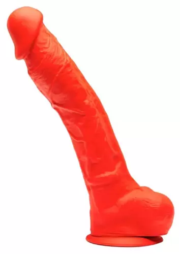 Silikon-Dildo STRETCH N5 - 24 x 6cm Rot – 1/5
