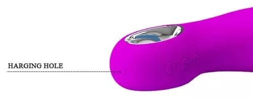 Vibrator Konijn Carol Pretty Love 19cm Violet – 5/5