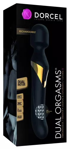 Wand Dual Orgasms von Dorcel 24cm - Kopf 46mm – 2/9
