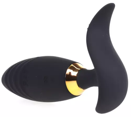 Vibriereies Ei Wavy Sex 8.5 x 3cm Schwarz – 2/3