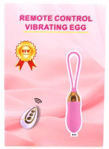 Vibro-ei Stripe Sex 8.5 x 3cm Roze – 2/3