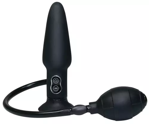 Vibrierender und aufblasbarer Butt Plug True Vibes 16 x 4,6cm – 3/5
