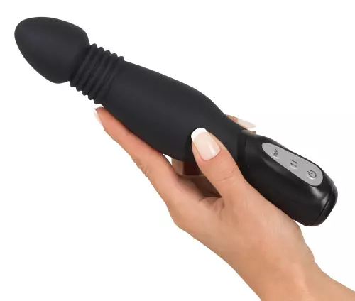 Vibrerende dildo met stoten Anal Thrust Vibe 15 x 4.5cm – 5/6