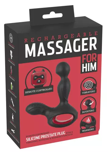 Vibierender Prostatastimulator Diablo 10 x 3cm – 2/12