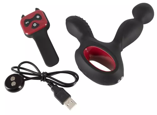 Vibierender Prostatastimulator Diablo 10 x 3cm – 6/12