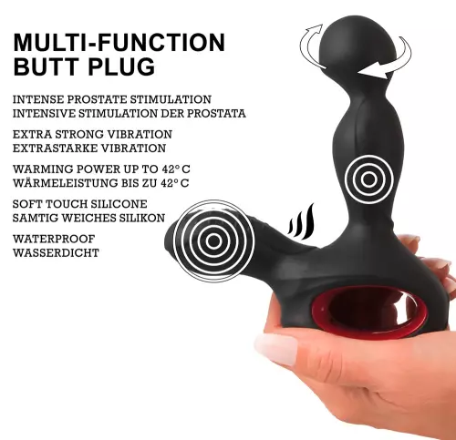 Vibierender Prostatastimulator Diablo 10 x 3cm – 10/12