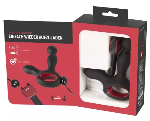 Vibierender Prostatastimulator Diablo 10 x 3cm – 12/12