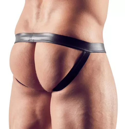 Jockstrap MUNIX Vinyl-Imitation Schwarz – 2/6