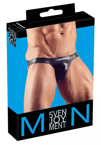 Jockstrap MUNIX Vinyl-Imitation Schwarz – 3/6