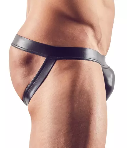 Jockstrap MUNIX Vinyl-Imitation Schwarz – 4/6