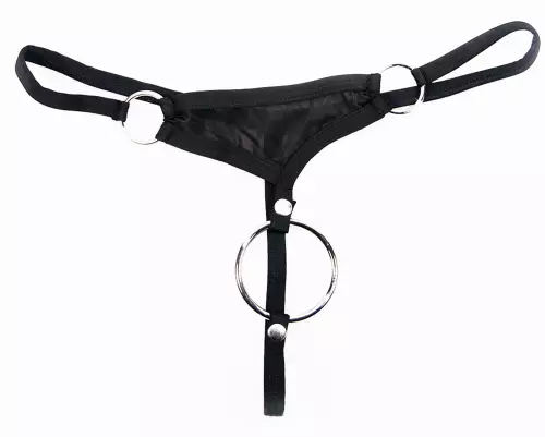 Feiner String RING Schwarz – 3/3
