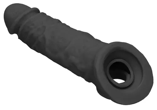 Penishülle Realrock Curve 17 x 4,5cm Schwarz – 6/6