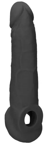 Penishülle Realrock 17 x 4,5cm Schwarz – 1/6