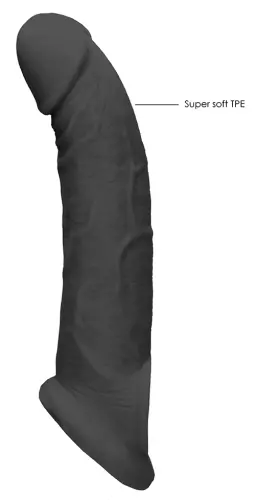 Penishülle Realrock 17 x 4,5cm Schwarz – 3/6