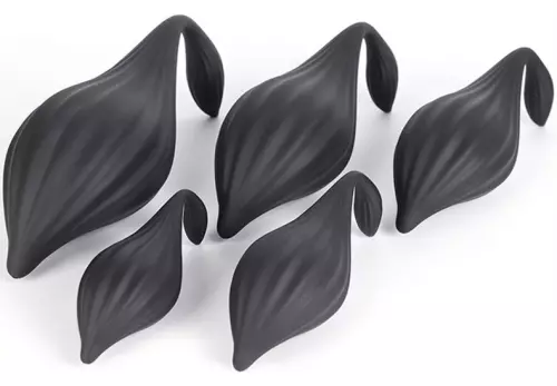 Analplugg Silikon Bulby L 17 x 8cm Schwarz – 3/4
