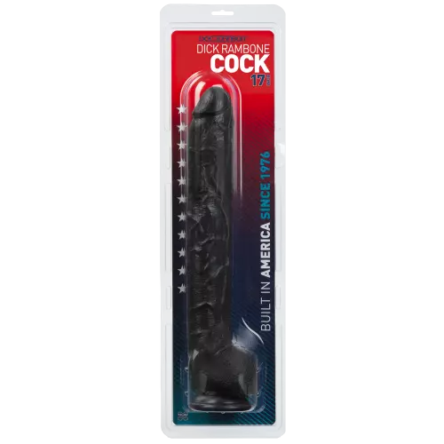 Dick Rambone XXL Dildo 34 x 6.4 cm Black – 4/11