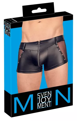 Boxershort NAXIS Kunstlederoptik Schwarz – 3/7