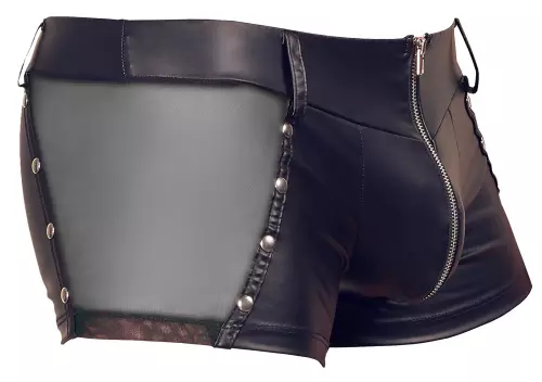 Boxershort NAXIS Kunstlederoptik Schwarz – 7/7
